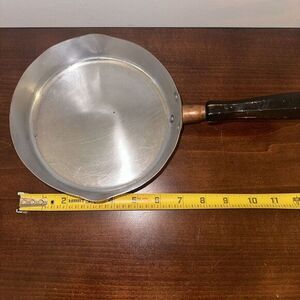 Revere Ware Vintage SS Copper Clad Bottom‎ 7" Skillet No Lid Rome NY  USA